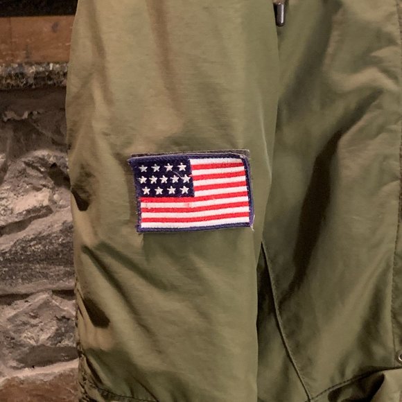 Ralph Lauren RLX olive green coat - Picture 2 of 15